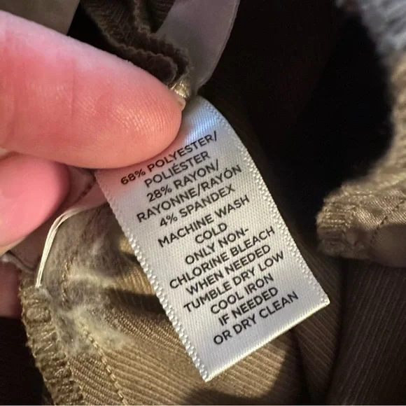 Loft | Tan Julie Trouser Size 6 Short - Picture 8 of 8